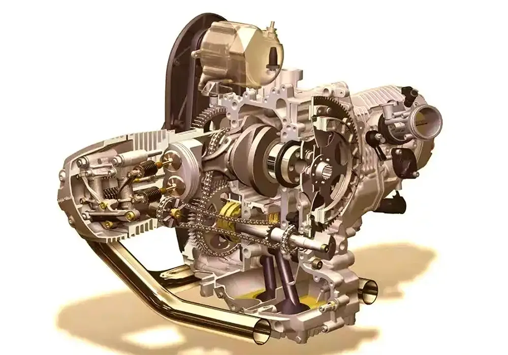 Penghantaran kuasa motosikal dan sistem peralihan gear