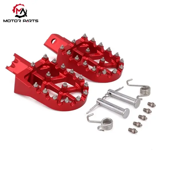 Pasak Kaki Aluminium CNC Untuk Pijakan Kaki Basikal Kotoran Sur-Ron Light Bee CRF150F CRF230F
