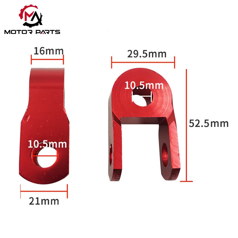 Penggalak Penyerap Hentakan Belakang Motosikal CNC