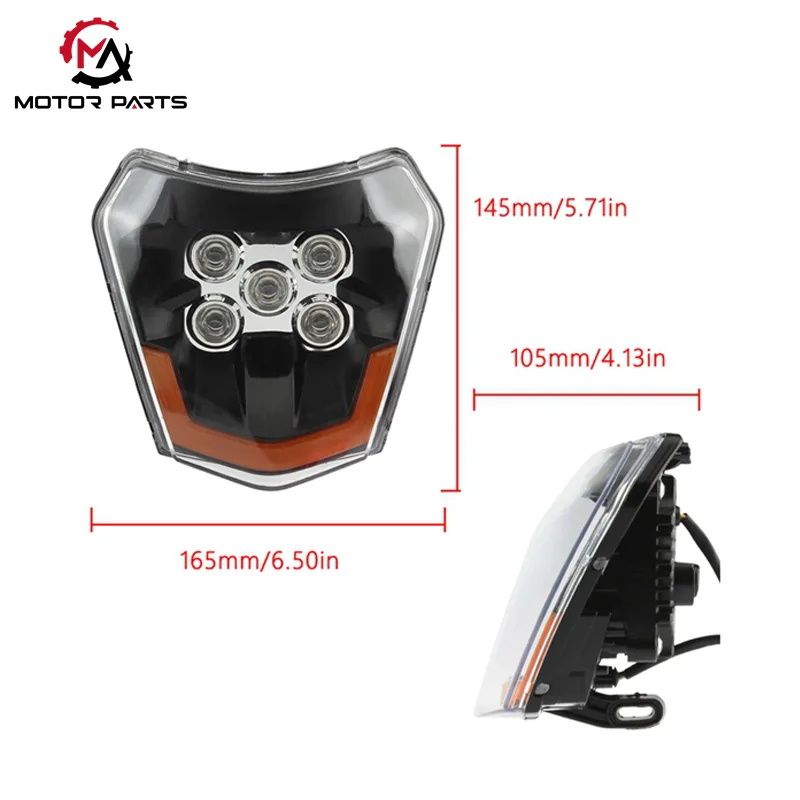 Lampu Depan LED Motosikal Luar Jalan KTM EXC XC